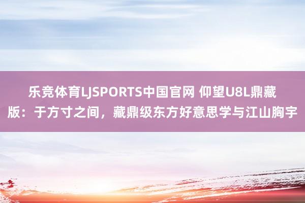 乐竞体育LJSPORTS中国官网 仰望U8L鼎藏版：于方寸之间，藏鼎级东方好意思学与江山胸宇